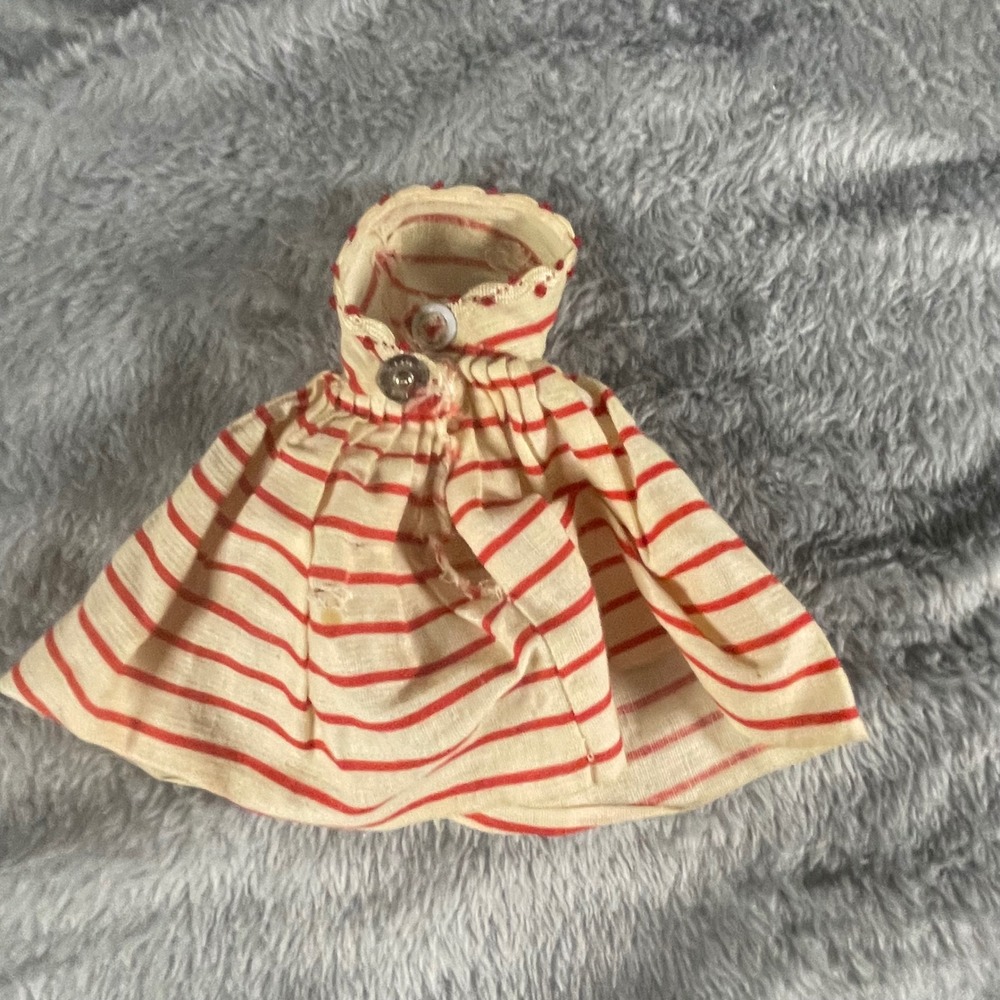 Vintage Wendy Wardrobe Elite Creations Red Stripe Sundress Fashion Doll - Picture 5 of 5